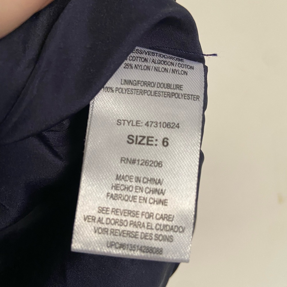 NWT Pippa & Julie girls navy lace dress - Picture 4 of 7